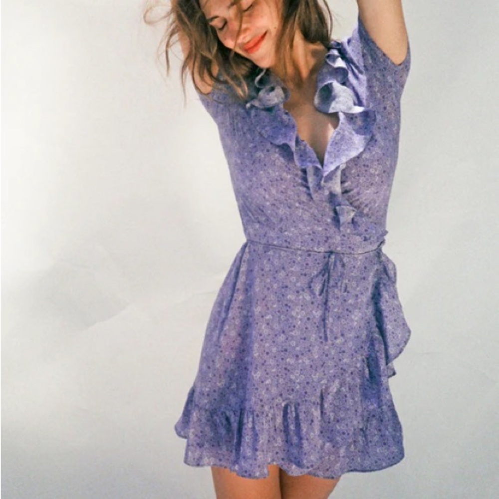 Realisation Par Valentina Dress in Purple Haze